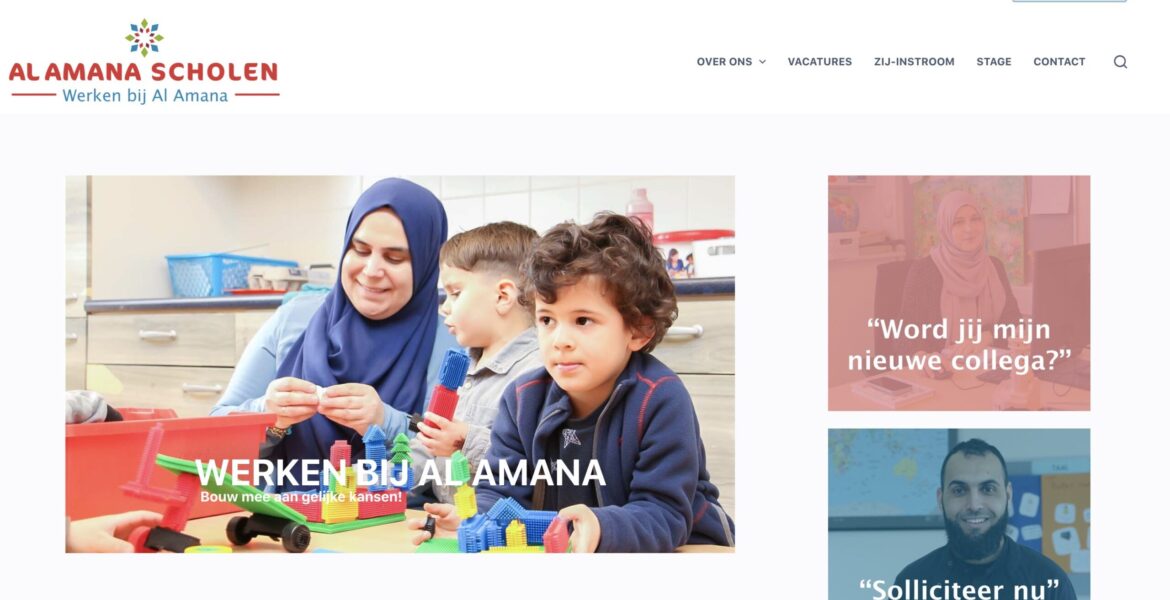 website werken bij al amana